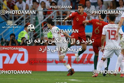 1166063, Saransk, Russia, 2018 FIFA World Cup, Group stage, Group B, Iran 1 v 1 Portugal on 2018/06/25 at Mordovia Arena