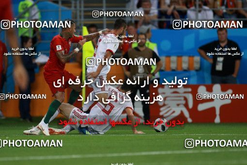 1165759, Saransk, Russia, 2018 FIFA World Cup, Group stage, Group B, Iran 1 v 1 Portugal on 2018/06/25 at Mordovia Arena