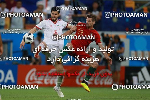 1165533, Saransk, Russia, 2018 FIFA World Cup, Group stage, Group B, Iran 1 v 1 Portugal on 2018/06/25 at Mordovia Arena