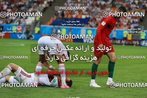 1165703, Saransk, Russia, 2018 FIFA World Cup, Group stage, Group B, Iran 1 v 1 Portugal on 2018/06/25 at Mordovia Arena