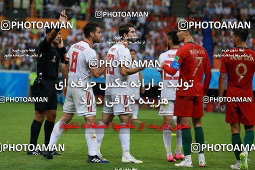 1165925, Saransk, Russia, 2018 FIFA World Cup, Group stage, Group B, Iran 1 v 1 Portugal on 2018/06/25 at Mordovia Arena