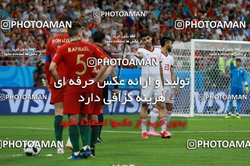 1165772, Saransk, Russia, 2018 FIFA World Cup, Group stage, Group B, Iran 1 v 1 Portugal on 2018/06/25 at Mordovia Arena