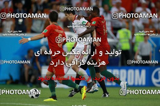 1165873, Saransk, Russia, 2018 FIFA World Cup, Group stage, Group B, Iran 1 v 1 Portugal on 2018/06/25 at Mordovia Arena