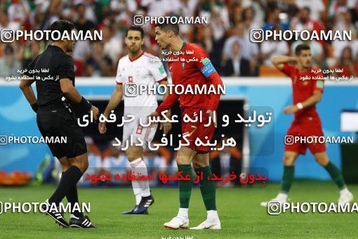 1861960, Saransk, Russia, 2018 FIFA World Cup, Group stage, Group B, Iran 1 v 1 Portugal on 2018/06/25 at Mordovia Arena
