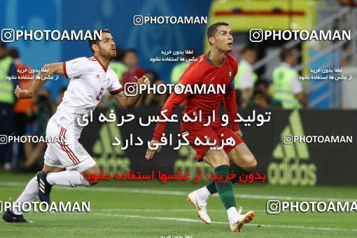 1861830, Saransk, Russia, 2018 FIFA World Cup, Group stage, Group B, Iran 1 v 1 Portugal on 2018/06/25 at Mordovia Arena