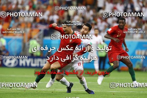 1862257, Saransk, Russia, 2018 FIFA World Cup, Group stage, Group B, Iran 1 v 1 Portugal on 2018/06/25 at Mordovia Arena