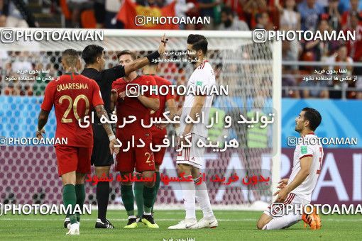 1862114, Saransk, Russia, 2018 FIFA World Cup, Group stage, Group B, Iran 1 v 1 Portugal on 2018/06/25 at Mordovia Arena