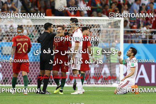 1862140, Saransk, Russia, 2018 FIFA World Cup, Group stage, Group B, Iran 1 v 1 Portugal on 2018/06/25 at Mordovia Arena