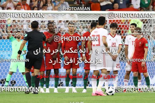1862266, Saransk, Russia, 2018 FIFA World Cup, Group stage, Group B, Iran 1 v 1 Portugal on 2018/06/25 at Mordovia Arena