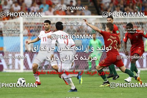 1862203, Saransk, Russia, 2018 FIFA World Cup, Group stage, Group B, Iran 1 v 1 Portugal on 2018/06/25 at Mordovia Arena
