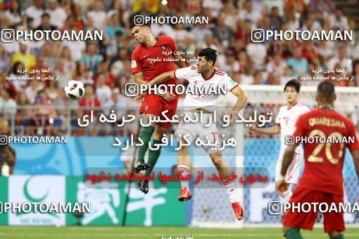 1861900, Saransk, Russia, 2018 FIFA World Cup, Group stage, Group B, Iran 1 v 1 Portugal on 2018/06/25 at Mordovia Arena