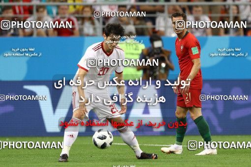 1861856, Saransk, Russia, 2018 FIFA World Cup, Group stage, Group B, Iran 1 v 1 Portugal on 2018/06/25 at Mordovia Arena
