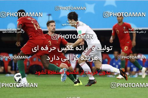 1861883, Saransk, Russia, 2018 FIFA World Cup, Group stage, Group B, Iran 1 v 1 Portugal on 2018/06/25 at Mordovia Arena