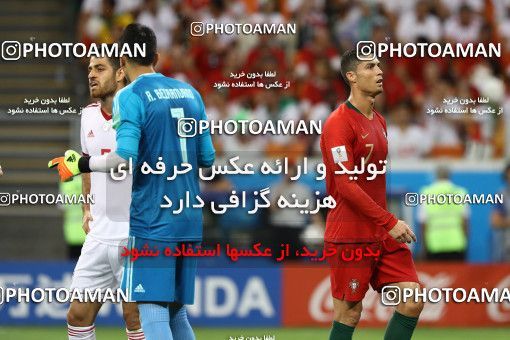 1862311, Saransk, Russia, 2018 FIFA World Cup, Group stage, Group B, Iran 1 v 1 Portugal on 2018/06/25 at Mordovia Arena