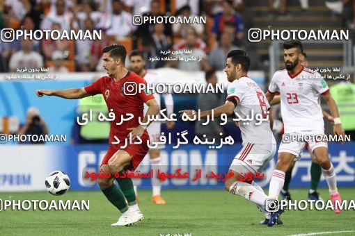 1862040, Saransk, Russia, 2018 FIFA World Cup, Group stage, Group B, Iran 1 v 1 Portugal on 2018/06/25 at Mordovia Arena