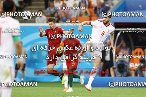 1862211, Saransk, Russia, 2018 FIFA World Cup, Group stage, Group B, Iran 1 v 1 Portugal on 2018/06/25 at Mordovia Arena