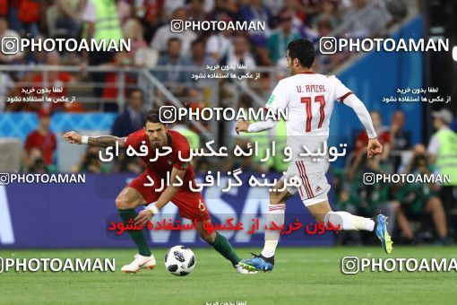 1862233, Saransk, Russia, 2018 FIFA World Cup, Group stage, Group B, Iran 1 v 1 Portugal on 2018/06/25 at Mordovia Arena