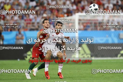 1862238, Saransk, Russia, 2018 FIFA World Cup, Group stage, Group B, Iran 1 v 1 Portugal on 2018/06/25 at Mordovia Arena