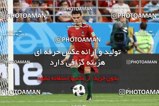 1861840, Saransk, Russia, 2018 FIFA World Cup, Group stage, Group B, Iran 1 v 1 Portugal on 2018/06/25 at Mordovia Arena