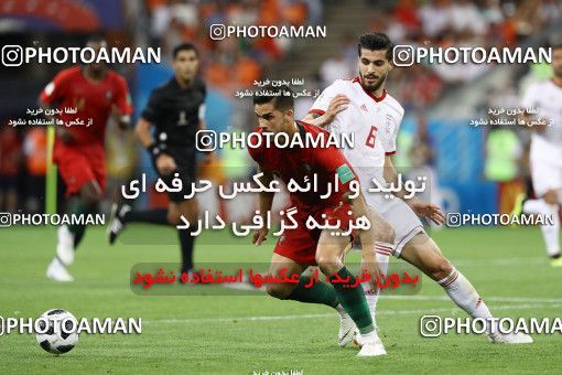 1862106, Saransk, Russia, 2018 FIFA World Cup, Group stage, Group B, Iran 1 v 1 Portugal on 2018/06/25 at Mordovia Arena