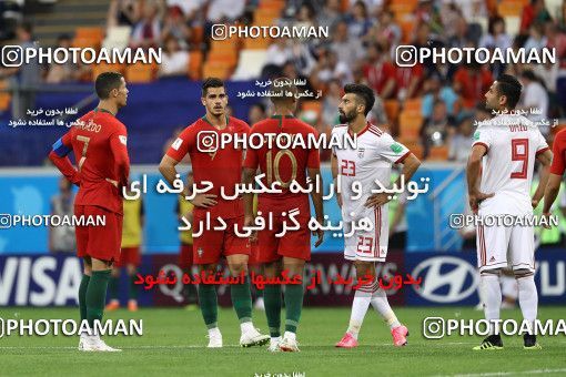 1862142, Saransk, Russia, 2018 FIFA World Cup, Group stage, Group B, Iran 1 v 1 Portugal on 2018/06/25 at Mordovia Arena