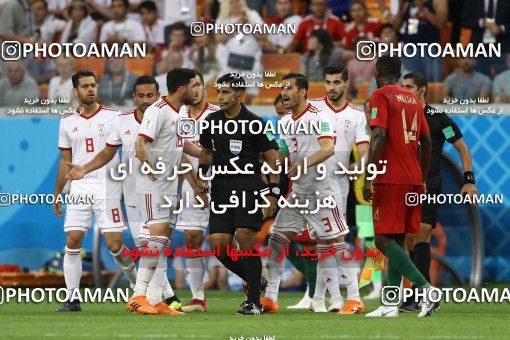 1861875, Saransk, Russia, 2018 FIFA World Cup, Group stage, Group B, Iran 1 v 1 Portugal on 2018/06/25 at Mordovia Arena