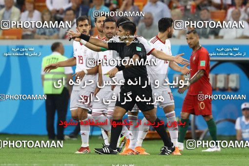 1861801, Saransk, Russia, 2018 FIFA World Cup, Group stage, Group B, Iran 1 v 1 Portugal on 2018/06/25 at Mordovia Arena