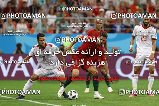 1862025, Saransk, Russia, 2018 FIFA World Cup, Group stage, Group B, Iran 1 v 1 Portugal on 2018/06/25 at Mordovia Arena
