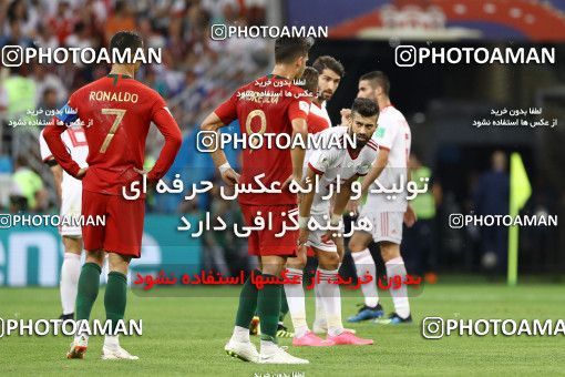 1861795, Saransk, Russia, 2018 FIFA World Cup, Group stage, Group B, Iran 1 v 1 Portugal on 2018/06/25 at Mordovia Arena