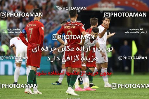 1861814, Saransk, Russia, 2018 FIFA World Cup, Group stage, Group B, Iran 1 v 1 Portugal on 2018/06/25 at Mordovia Arena