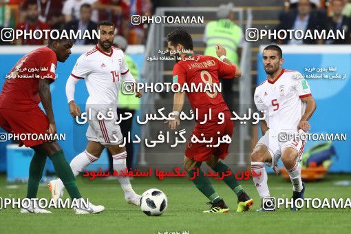 1861962, Saransk, Russia, 2018 FIFA World Cup, Group stage, Group B, Iran 1 v 1 Portugal on 2018/06/25 at Mordovia Arena