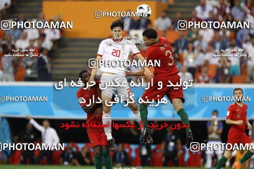 1861842, Saransk, Russia, 2018 FIFA World Cup, Group stage, Group B, Iran 1 v 1 Portugal on 2018/06/25 at Mordovia Arena