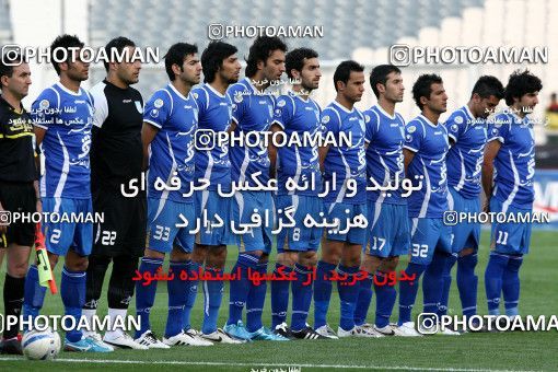 1186448, Tehran, Iran, لیگ برتر فوتبال ایران، Persian Gulf Cup، Week 30، Second Leg، Rah Ahan 1 v 0 Esteghlal on 2011/04/14 at Azadi Stadium