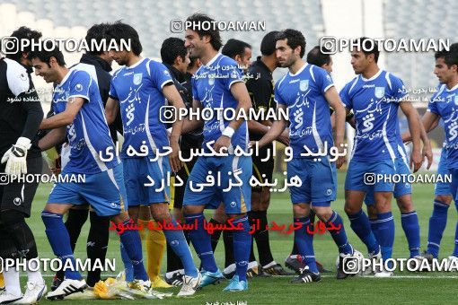 1186421, Tehran, Iran, لیگ برتر فوتبال ایران، Persian Gulf Cup، Week 30، Second Leg، Rah Ahan 1 v 0 Esteghlal on 2011/04/14 at Azadi Stadium