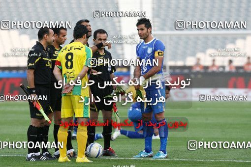 1186388, Tehran, Iran, لیگ برتر فوتبال ایران، Persian Gulf Cup، Week 30، Second Leg، Rah Ahan 1 v 0 Esteghlal on 2011/04/14 at Azadi Stadium