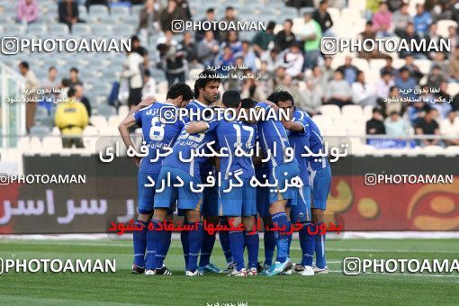 1186413, Tehran, Iran, لیگ برتر فوتبال ایران، Persian Gulf Cup، Week 30، Second Leg، Rah Ahan 1 v 0 Esteghlal on 2011/04/14 at Azadi Stadium