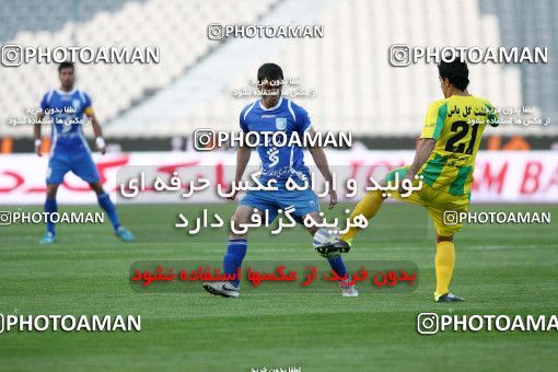 1186440, Tehran, Iran, لیگ برتر فوتبال ایران، Persian Gulf Cup، Week 30، Second Leg، Rah Ahan 1 v 0 Esteghlal on 2011/04/14 at Azadi Stadium