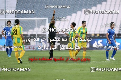 1186410, Tehran, Iran, لیگ برتر فوتبال ایران، Persian Gulf Cup، Week 30، Second Leg، Rah Ahan 1 v 0 Esteghlal on 2011/04/14 at Azadi Stadium