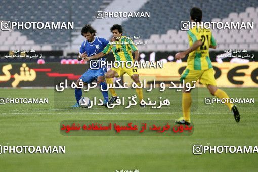 1186409, Tehran, Iran, لیگ برتر فوتبال ایران، Persian Gulf Cup، Week 30، Second Leg، Rah Ahan 1 v 0 Esteghlal on 2011/04/14 at Azadi Stadium