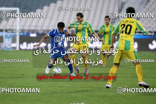 1186452, Tehran, Iran, لیگ برتر فوتبال ایران، Persian Gulf Cup، Week 30، Second Leg، Rah Ahan 1 v 0 Esteghlal on 2011/04/14 at Azadi Stadium
