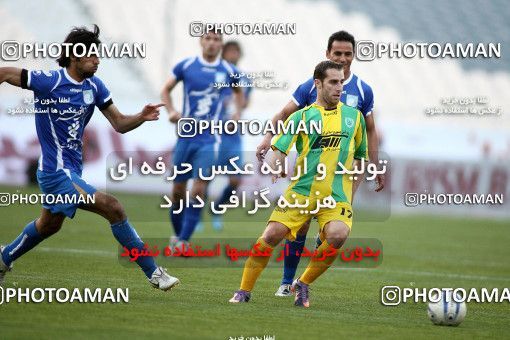 1187036, Tehran, Iran, لیگ برتر فوتبال ایران، Persian Gulf Cup، Week 30، Second Leg، Rah Ahan 1 v 0 Esteghlal on 2011/04/14 at Azadi Stadium