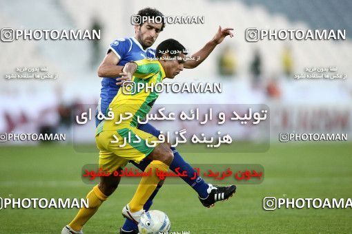 1186966, Tehran, Iran, لیگ برتر فوتبال ایران، Persian Gulf Cup، Week 30، Second Leg، Rah Ahan 1 v 0 Esteghlal on 2011/04/14 at Azadi Stadium
