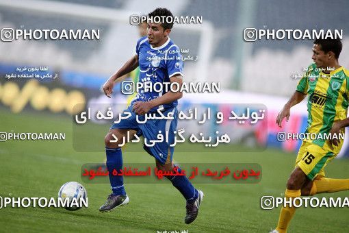 1186916, Tehran, Iran, لیگ برتر فوتبال ایران، Persian Gulf Cup، Week 30، Second Leg، Rah Ahan 1 v 0 Esteghlal on 2011/04/14 at Azadi Stadium