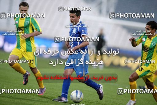 1186904, Tehran, Iran, لیگ برتر فوتبال ایران، Persian Gulf Cup، Week 30، Second Leg، Rah Ahan 1 v 0 Esteghlal on 2011/04/14 at Azadi Stadium