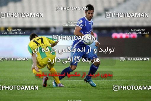1187025, Tehran, Iran, لیگ برتر فوتبال ایران، Persian Gulf Cup، Week 30، Second Leg، Rah Ahan 1 v 0 Esteghlal on 2011/04/14 at Azadi Stadium