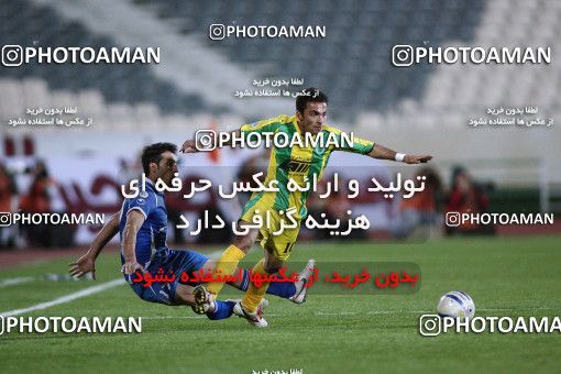 1186960, Tehran, Iran, لیگ برتر فوتبال ایران، Persian Gulf Cup، Week 30، Second Leg، Rah Ahan 1 v 0 Esteghlal on 2011/04/14 at Azadi Stadium