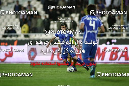 1186955, Tehran, Iran, لیگ برتر فوتبال ایران، Persian Gulf Cup، Week 30، Second Leg، Rah Ahan 1 v 0 Esteghlal on 2011/04/14 at Azadi Stadium