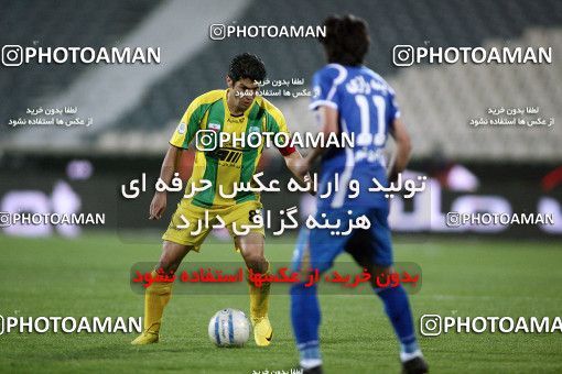 1186919, Tehran, Iran, لیگ برتر فوتبال ایران، Persian Gulf Cup، Week 30، Second Leg، Rah Ahan 1 v 0 Esteghlal on 2011/04/14 at Azadi Stadium