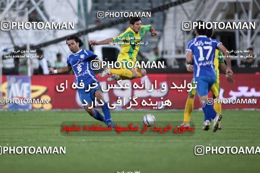 1186386, Tehran, Iran, لیگ برتر فوتبال ایران، Persian Gulf Cup، Week 30، Second Leg، Rah Ahan 1 v 0 Esteghlal on 2011/04/14 at Azadi Stadium
