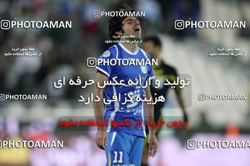 1186367, Tehran, Iran, لیگ برتر فوتبال ایران، Persian Gulf Cup، Week 30، Second Leg، Rah Ahan 1 v 0 Esteghlal on 2011/04/14 at Azadi Stadium